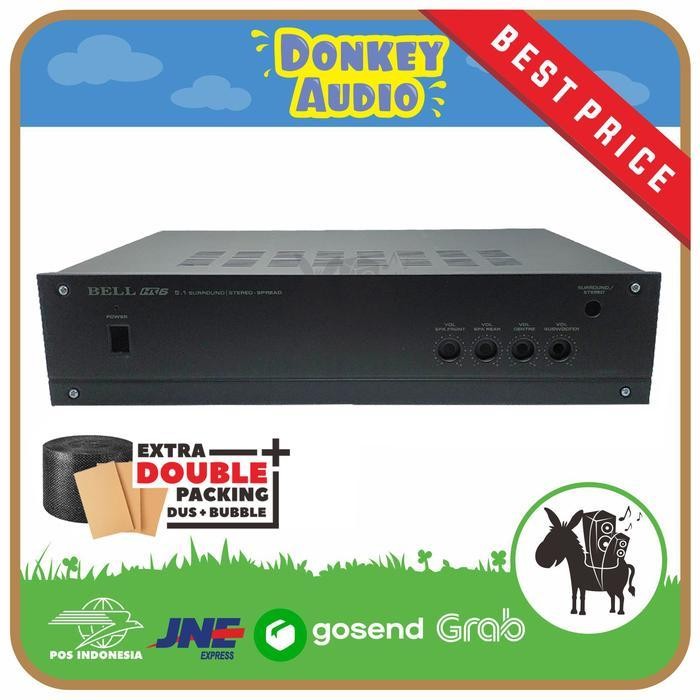 BOX HR6 HR 6 HR-6 5.1 POWER TONE AMPLIFIER AUDIO CASING AMPLIFIER BELL