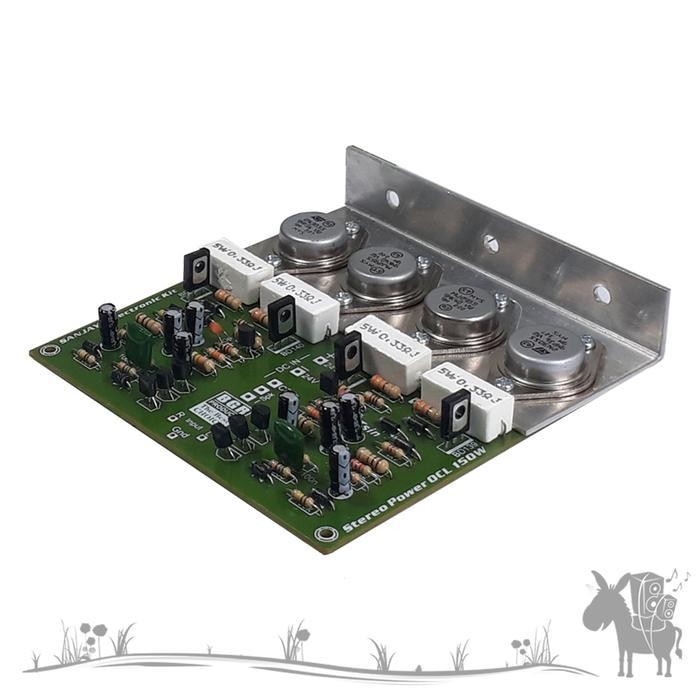 KIT OCL 150W POWER AMPLIFIER STEREO BELL BGR
