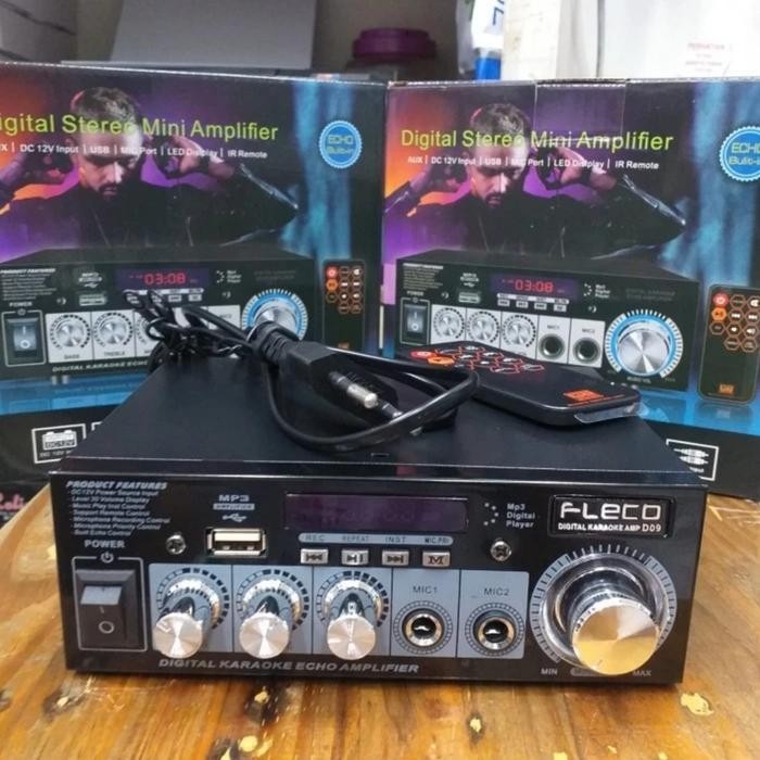 Fleco Power Ampli Digital Stereo D09