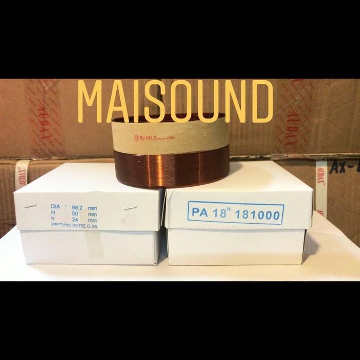 SPUL SPEAKER AUDAX 18 Inch 181000 spool