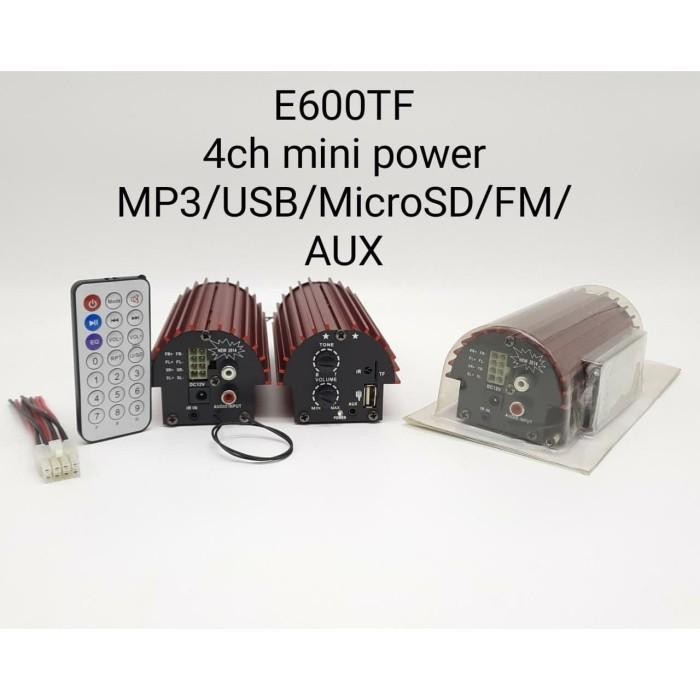 Power Amplifier mini usb sd aux 4ch - power mini ampli motor