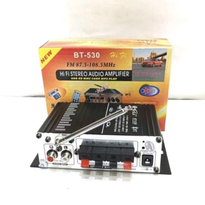 Amplifier Bluetooth TeLi BT-530 2 Chanel Mini 12Volt