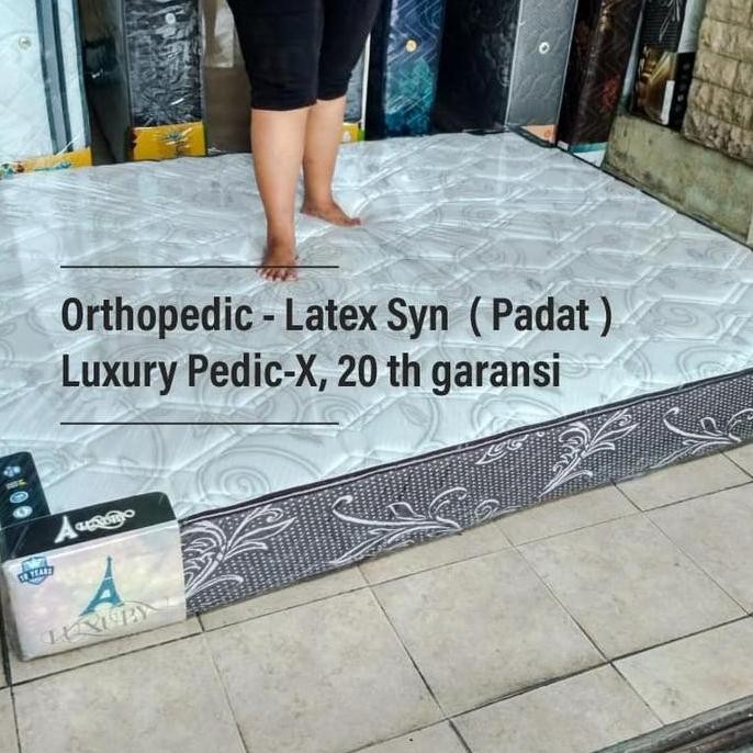 Kasur Busa Latex Syn Luxury Pedic-X 160X200X22 Orthopedic 20 Th Bantal