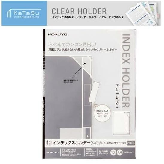 

TERMURAH - KOKUYO KaATaSu Series FU-KFD7500T CLEAR HOLDER FILING