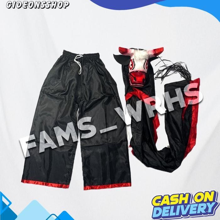 Set Angkong Dan Bantengan Mainan Anak Tradisional Real