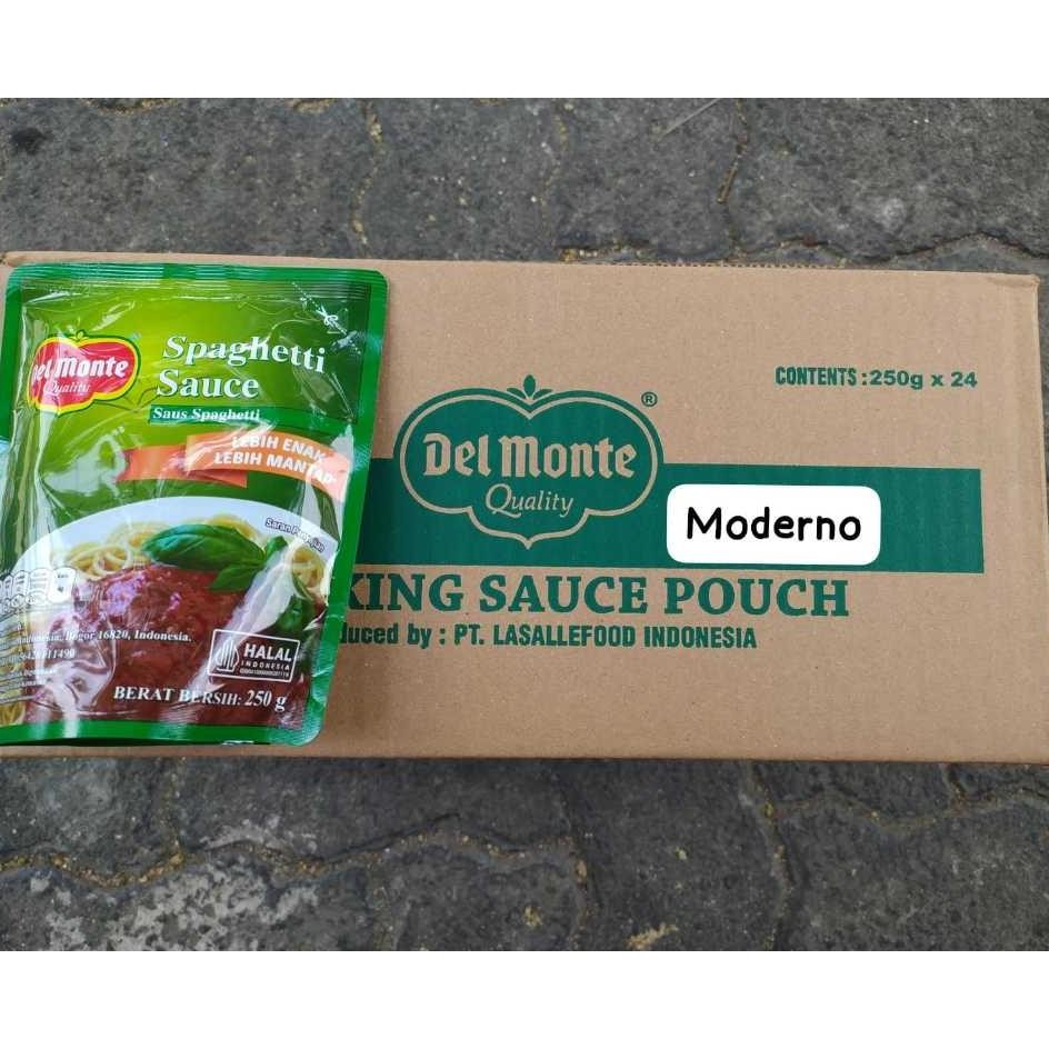 

Delmonte Spaghetti Sauce 250Gr Kartonan Isi 24 Pa