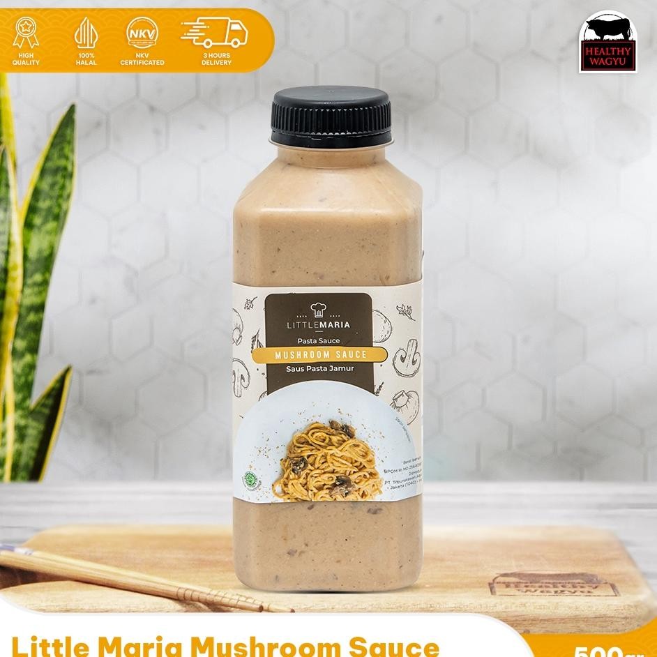 

Little Maria Mushroom Sauce Saus Jamur Halal Ml Healthy Wagyu