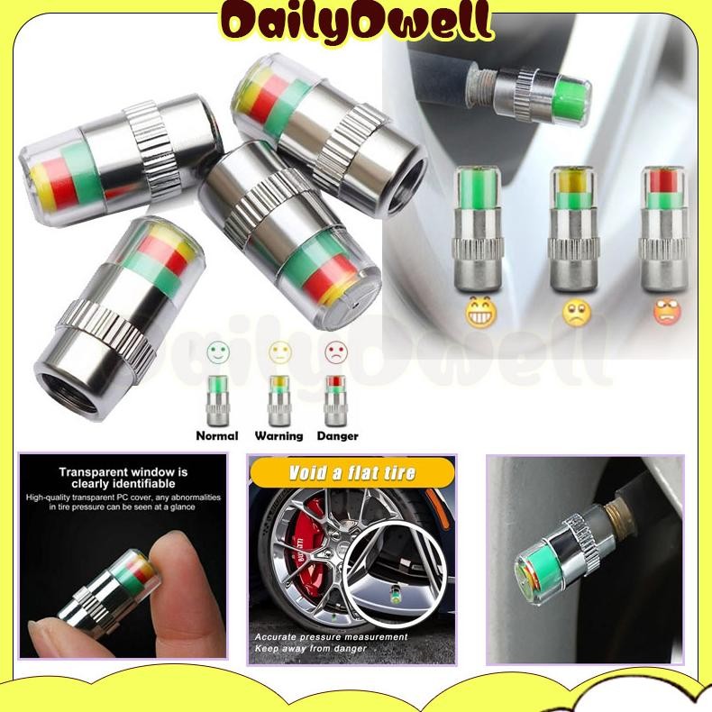 DF234>> tutup pentil indikator tekanan ban mobil/tutup pentil indikator tekanan ban sepeda motor mob