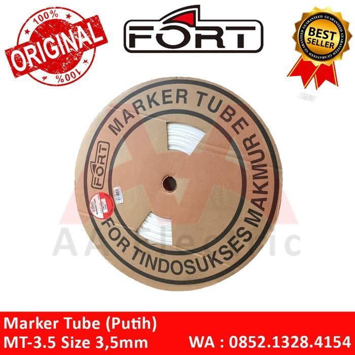 

Marker Tube Putih MT-3.5 / MT3.5 Size 3.5mm Fort