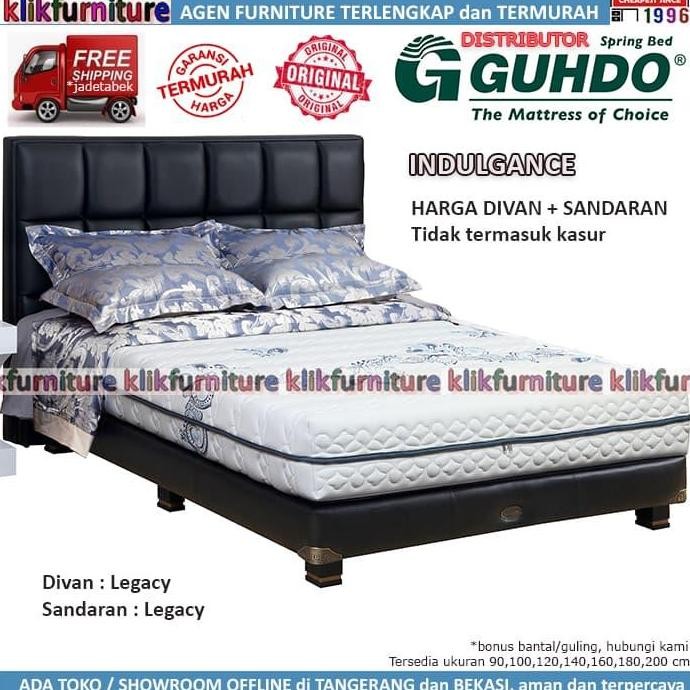 Divan+Sandaran (180X200) Indulgance Legacy Style Springbed Guhdo