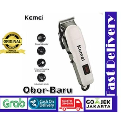 Alat Mesin Cukur Rambut Rechargeable Kemei KM-809A / KM809A / KM 809A