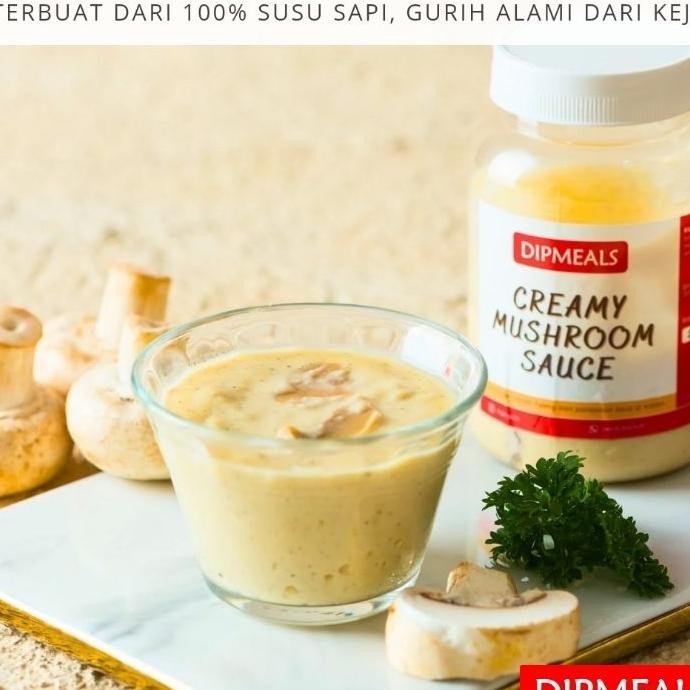 

Dipmeals Creamy Mushroom Sauce