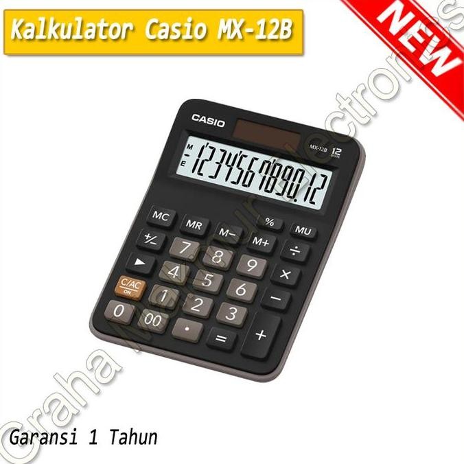 

Kalkulator Casio Mx-12B