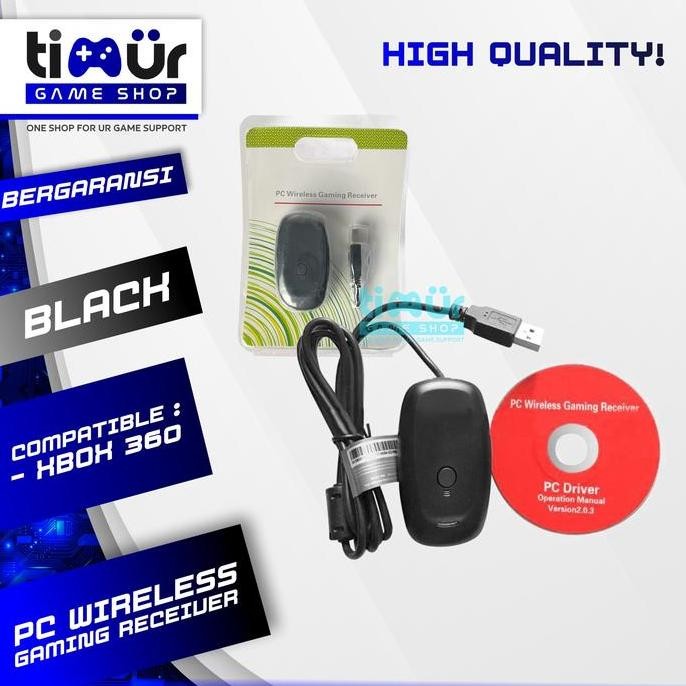 Produk Baru Receiver Xbox 360 Wireless Dongle PC Laptop Gaming