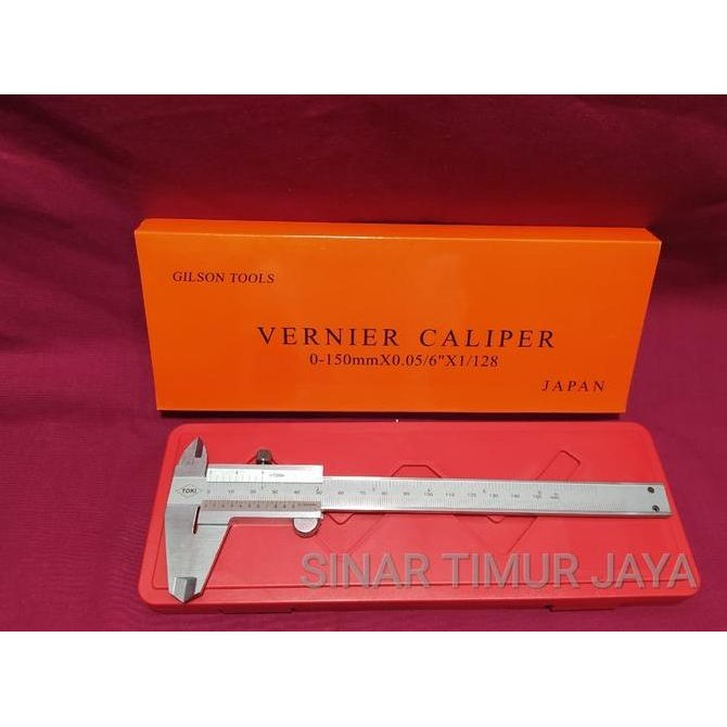 

Sigmat / Vernier Caliper 6 Inch / Jangka Sorong 6 Inch Caliper Toki
