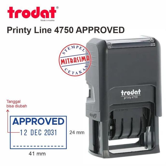 

Stempel Trodat 4750 Approved Dengan Tanggal Ditengah
