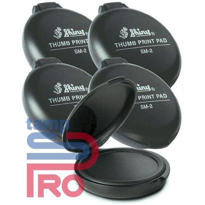 

Stempel Sidik Jari / Thumb Print Pad Shiny Sm-2 Biru & Hitam
