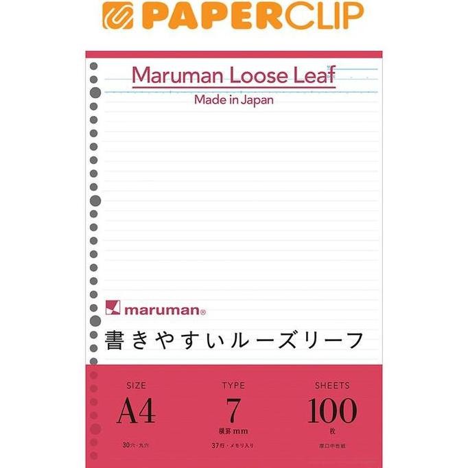 

LOOSE LEAF A4 MARUMAN L1100H 1