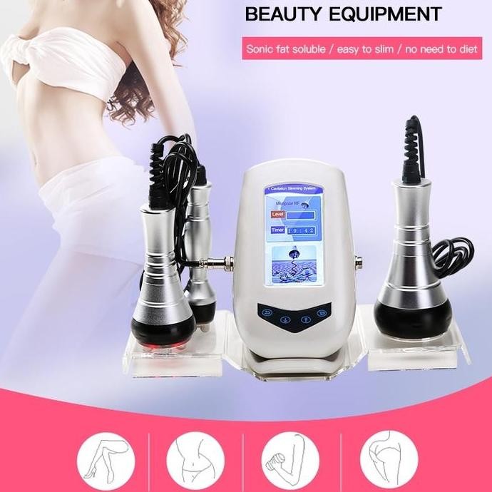BEBAS ONGKIR - Radio frequency rf 3in1 slimming machine wajah badan 40k burn fat