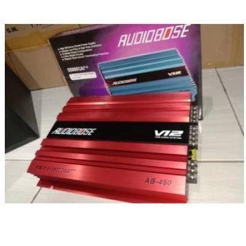 POWER AMPLIFIER AUDIOBOSE AB-450 POWER 4 CHANNEL / AUDIOBOSE AB450 / POWER AUDIOBOSE 4 CHANNEL