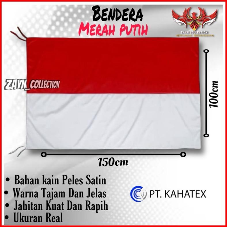 Viral Bendera Katun Bendera Merah Putih Ukuran 150X100 Besar Katun Tebal Premium Original
