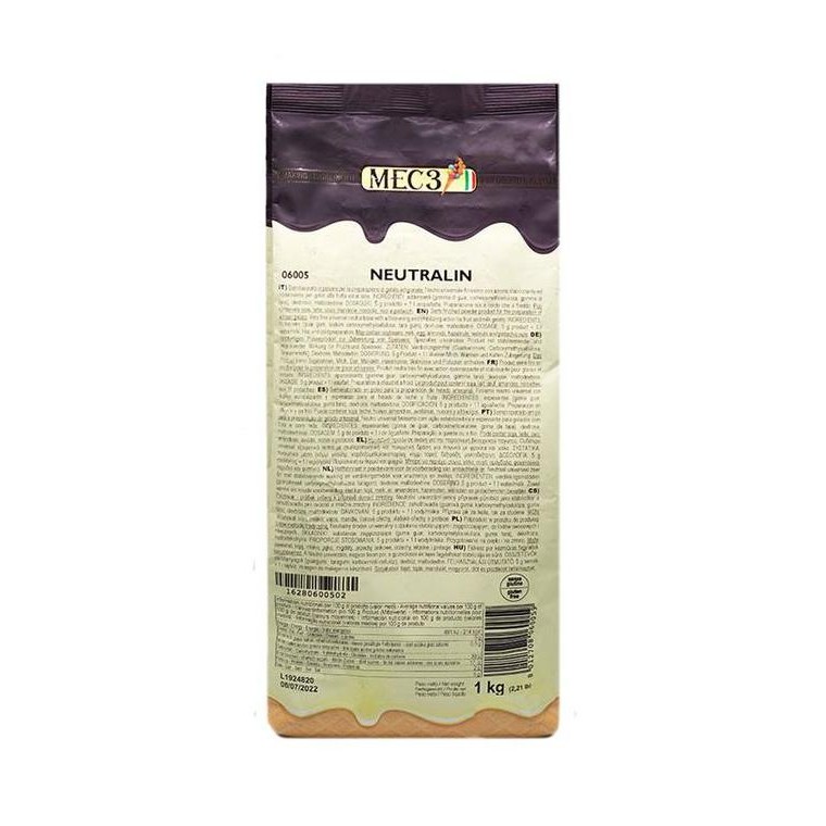 

MEC3 Neutralin Pure Gelato Stabilizer / Emulsifier Ice Cream