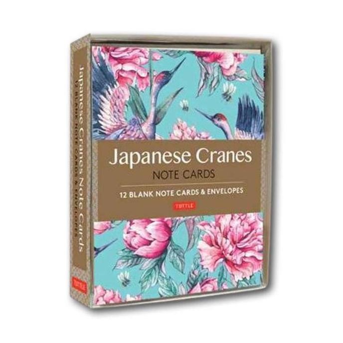 

TERMURAH - CT Note Cards Japanese Cranes - 9780804851640