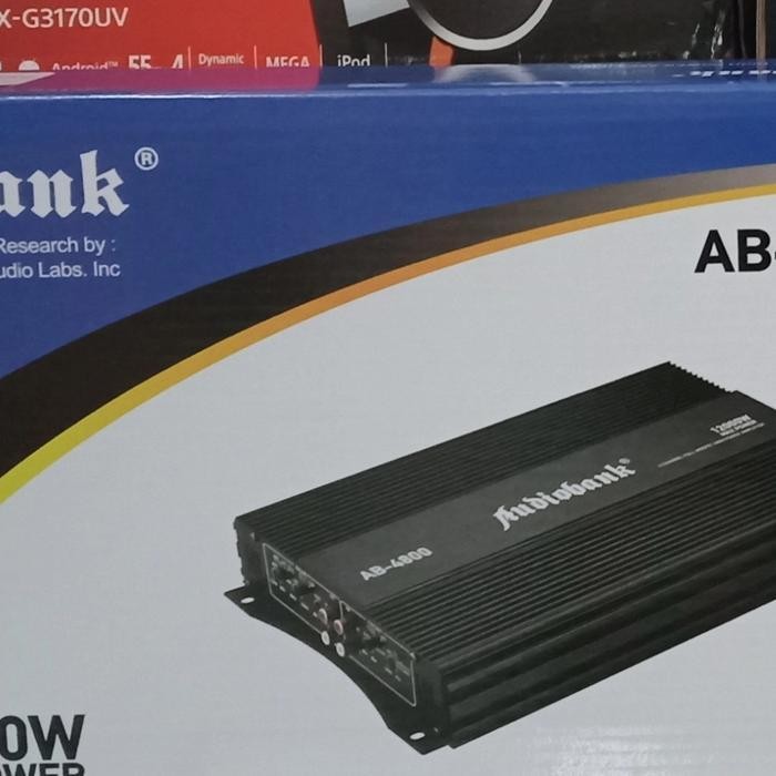 Power mobil AUDIOBANK AB-4800 mosfet 4 chanel
