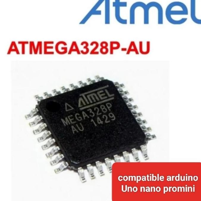 SIAP KIRIM IC ATMEGA328P-AU ATMEGA328 SMD | CHIP MIKROKONTROLER ARDUINO UNO NANO