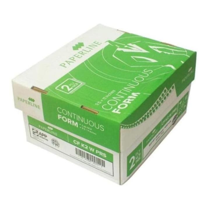 

Continuous Form 2 ply PRS warna 9.5 x 11 inch Paperline