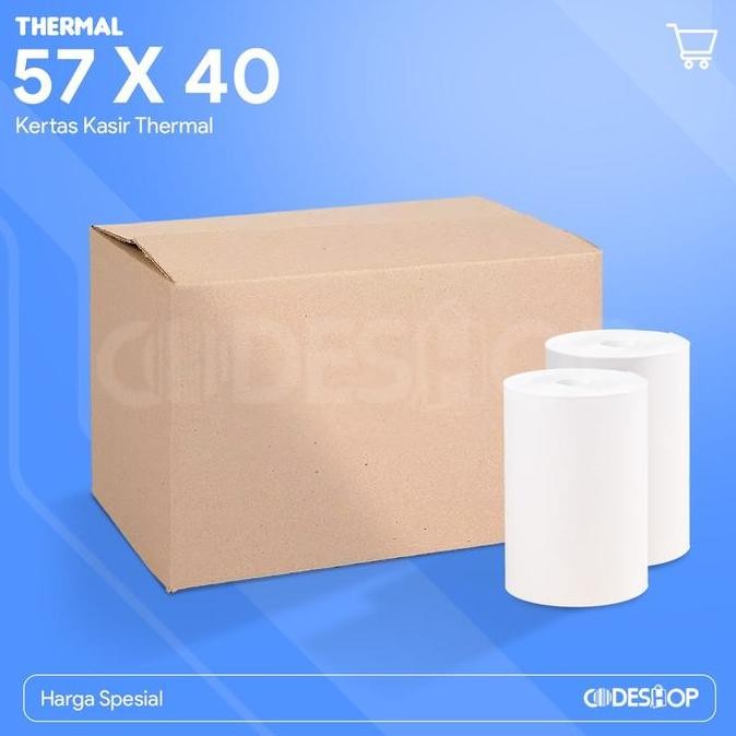 

TERBARU - 1 Dus Kertas Struk Thermal Ukuran 58 X 40