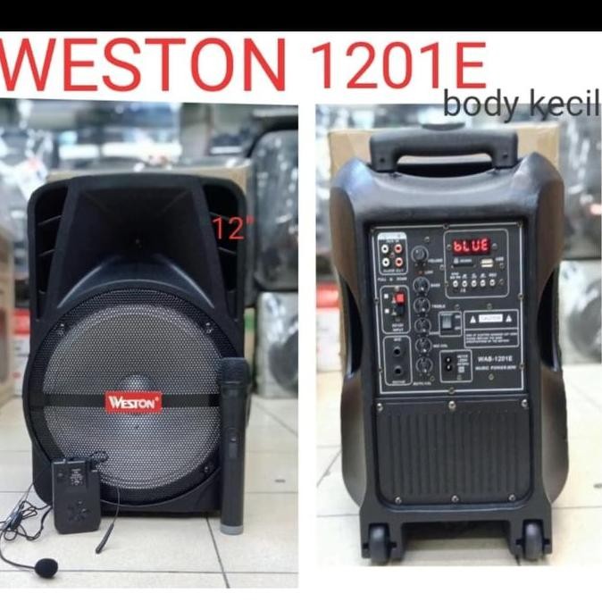 TERBARU - Speaker portable meeting wireless Weston 12 inchi bluetooth ORIGINAL