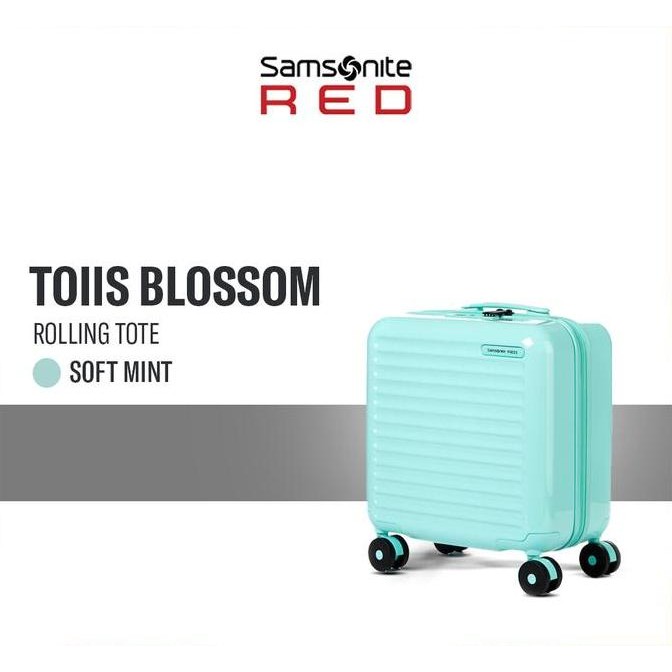 Samsonite Red Label Koper Toiis Blossom Rolling Tote - Soft Mint