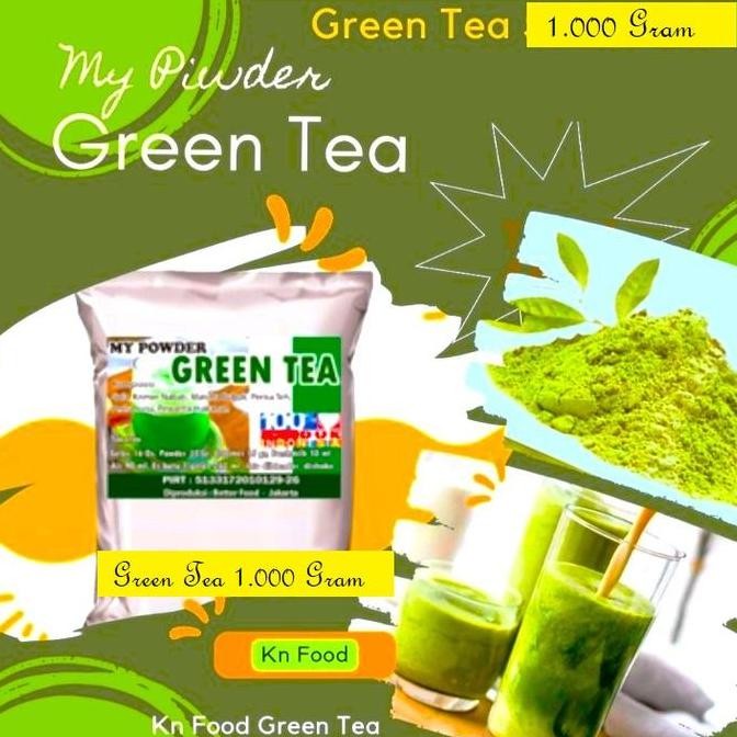 

Matcha Green Tea Powder - Bubuk Matcha -Bubuk Green Tea Powder 1 Kg (Mine)