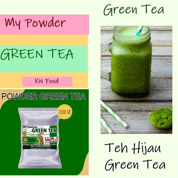 

Powder Bubuk Matcha Green Tea Harga Kemasan 1000 Gram (Mine)
