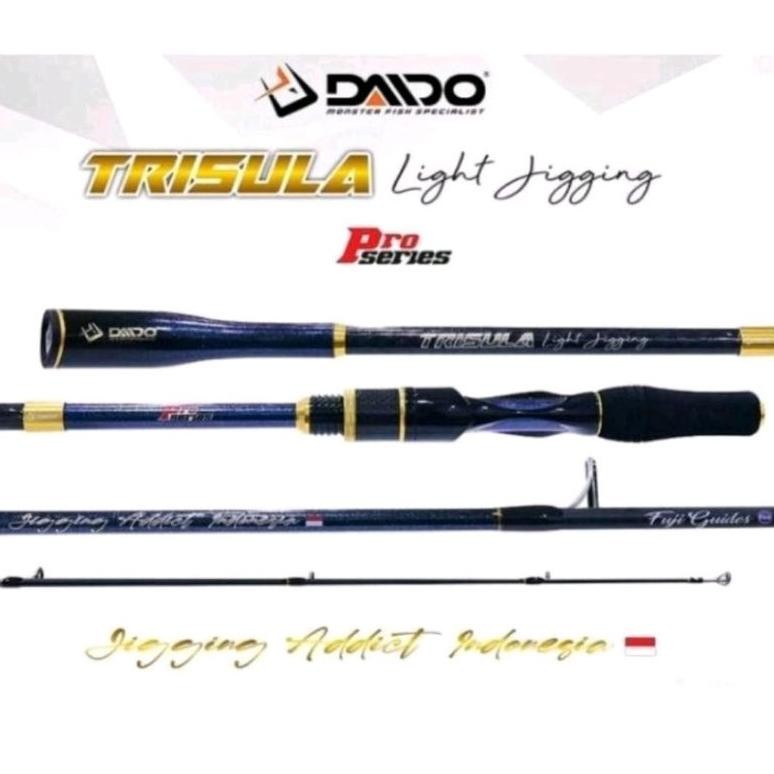 Terlaris Joran Daido Trisula Light Jigging Pe 1-3,2-4,3-5