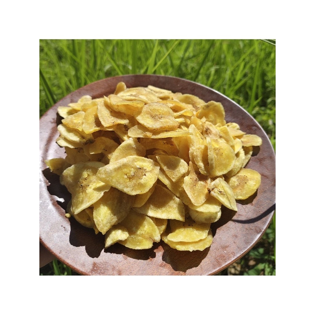 

keripik pisang kepok koin asin gurih