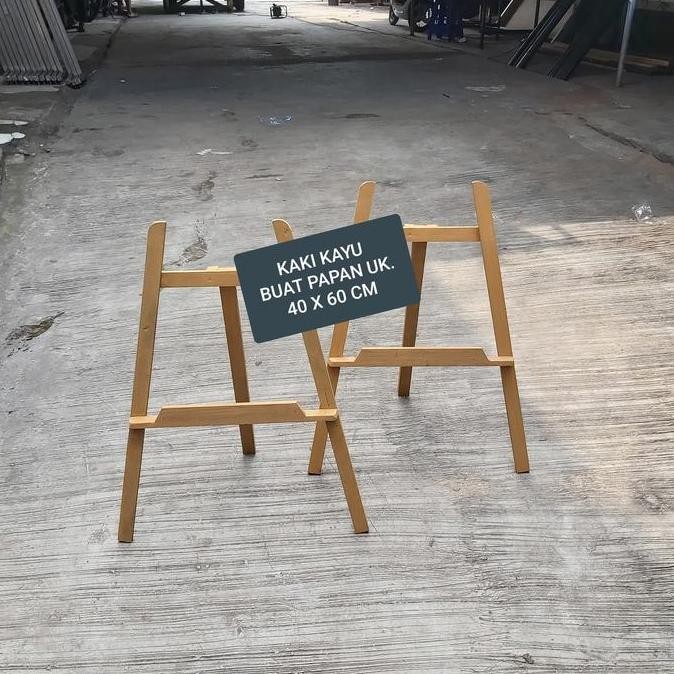

Kaki Kayu Segitiga White Board/Papan Tulis