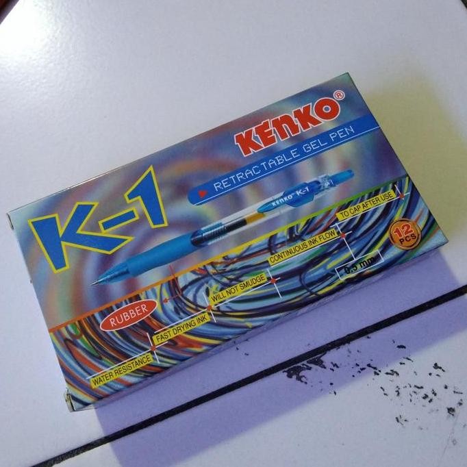 

Pulpen Kenko K1 Biru 0.5 Mm
