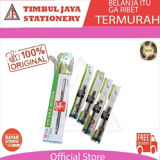 

Isi Pen Gel 1 Mm Tg308A Refill Pulpen Tizo Tg-340 Biru Hitam