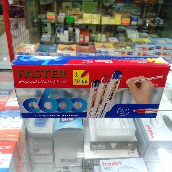 

Bolpoint Faster C600 Hitam