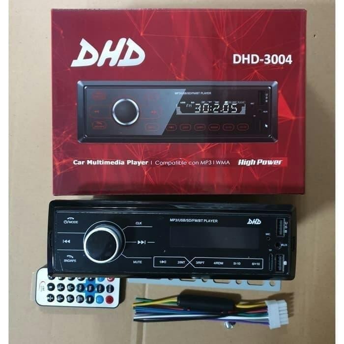 Singel din 1din DHD 3004 usb bluetooth mobil Avanza Xenia veloz Terbaik Berkualitas
