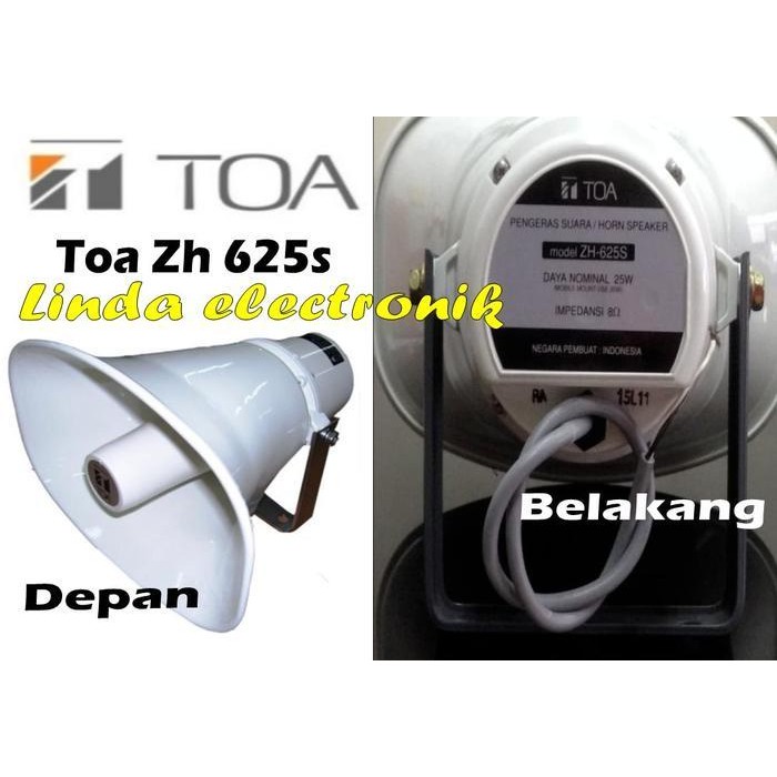 Speaker horn toa zh 625s toa zh 625 s toa zh652 s original