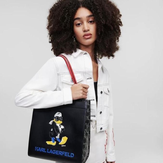 Karl Lagerfeld X Disney Donald Duck Authentic | Tote Bag Donald Duck