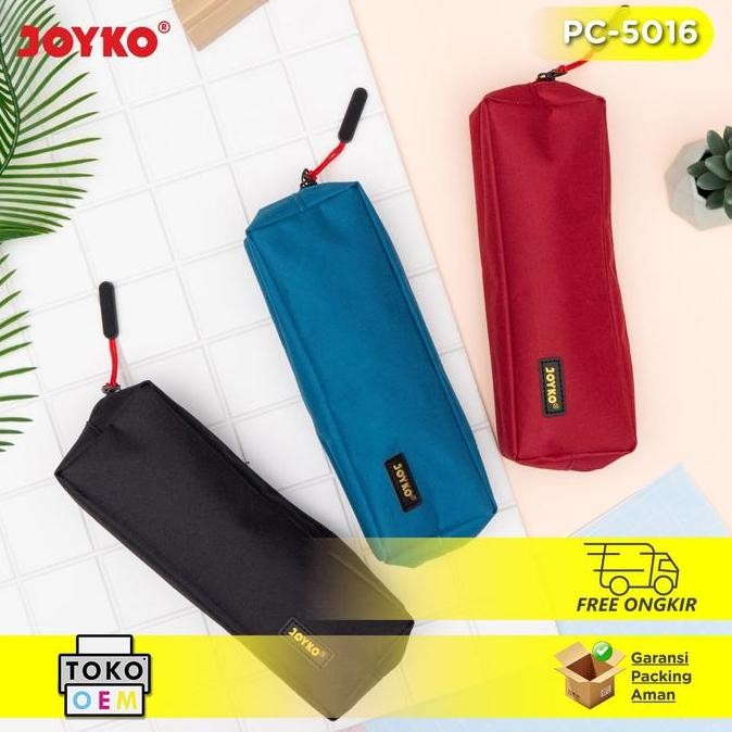 

Joyko Pc-5016 Tempat Alat Tulis Pencil Case Kotak Pensil Minimalis Bahan Kain Dompet Pulpen
