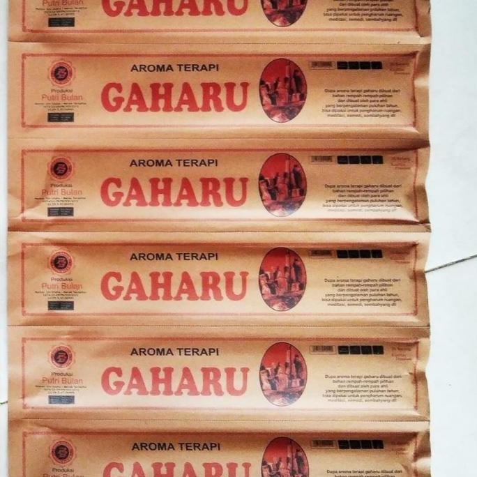 Dupa Rentengan Putri Bulan Aroma Gaharu