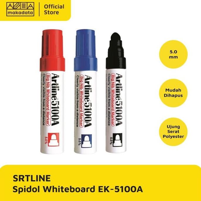 

Spidol Papan Tulis Whiteboard Artline Ek-5100A (1Pcs) Murah