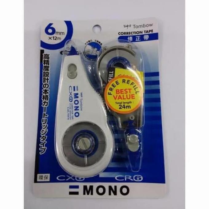 

Corection Tape Tombow Mono Ct-Cx6R 6Mm 12Mm