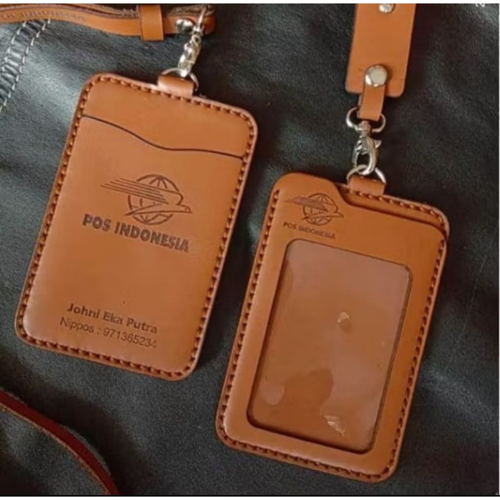 

ID CARD HOLDER CUSTOM |I GANTUNGAN IDCARD KULIT ASLI |I ID CARD KULIT CUSTOM