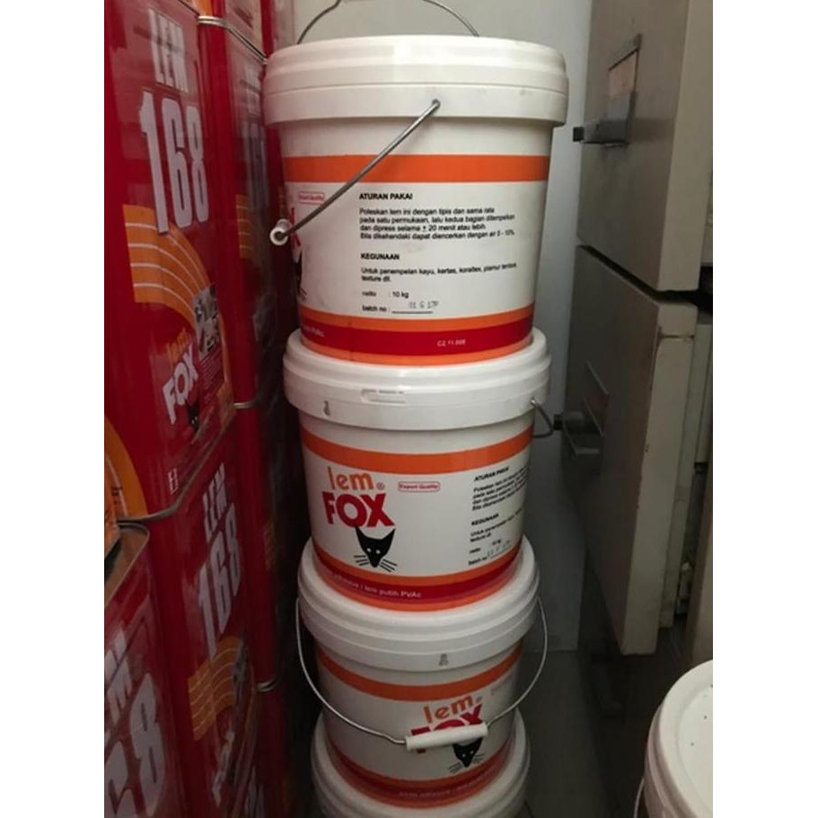 Promo LEM KAYU 10 Kg / LEM FOX EMBER / LEM PUTIH EMBER BERKUALIATAS COD